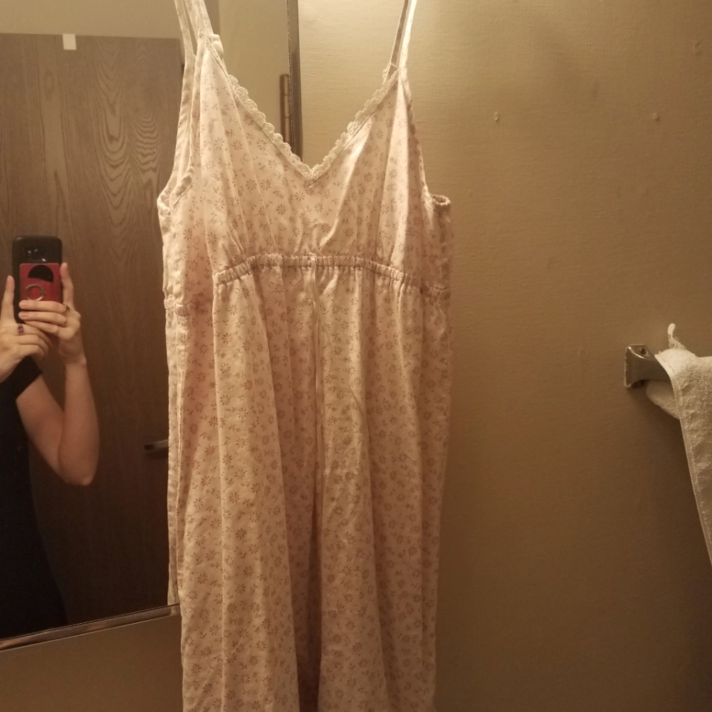 Cotton Floral Old Navy pj nightgown